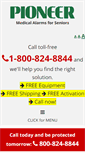 Mobile Screenshot of pioneeremergency.com